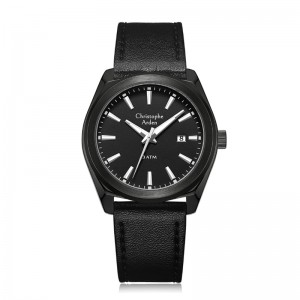 Christophe Arden CA 3001 Full Black Leather Man MDLIPBA